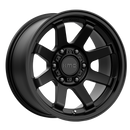 17X8.5 KMC KM723 Trail Satin Black 6x120 ET0 wheel/rim-3