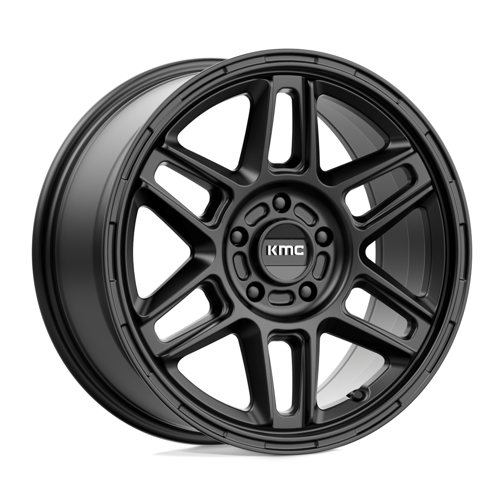 17X8 KMC KM716 NOMAD Satin Black 5X108 ET38 wheel/rim – Performance ...