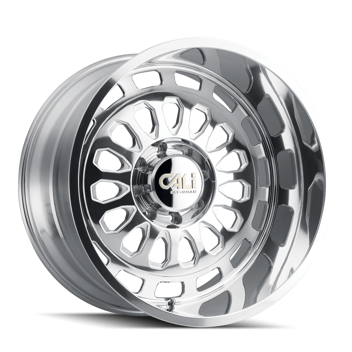 20X10 Cali Off-Road Paradox Polished-Milled Wheel/Rim 6x135 ET-25 ...