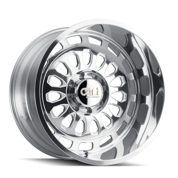 20X10 Cali Off-Road Paradox Polished-Milled Wheel/Rim 6x135 ET-25