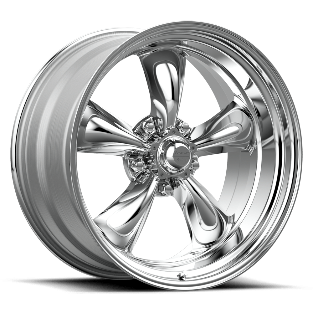 22X11 American Racing VN515 Torq Thrust II Polished 5X120.65 ET18 whee ...