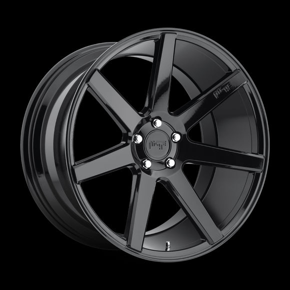 8.5x19 Niche Wheels M168 Verona Gloss Black Wheel 5x120 ET35 CB72.56