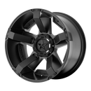 20X9 KMC XD RS2 Satin Black With Accents Wheel/Rim 6x135 20-9 ET30-3