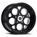 17x4.5 Vision 561 Sport Mag Black Milled Windows 5x120 ET-24 Wheel Rim-1