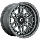17X9 Fuel D668 NITRO Matte Gun Metal 5X127 ET-12 wheel/rim-4