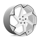 20X10.5 Niche M257 FLASH Gloss White With Black 5X112 ET27 wheel/rim-1