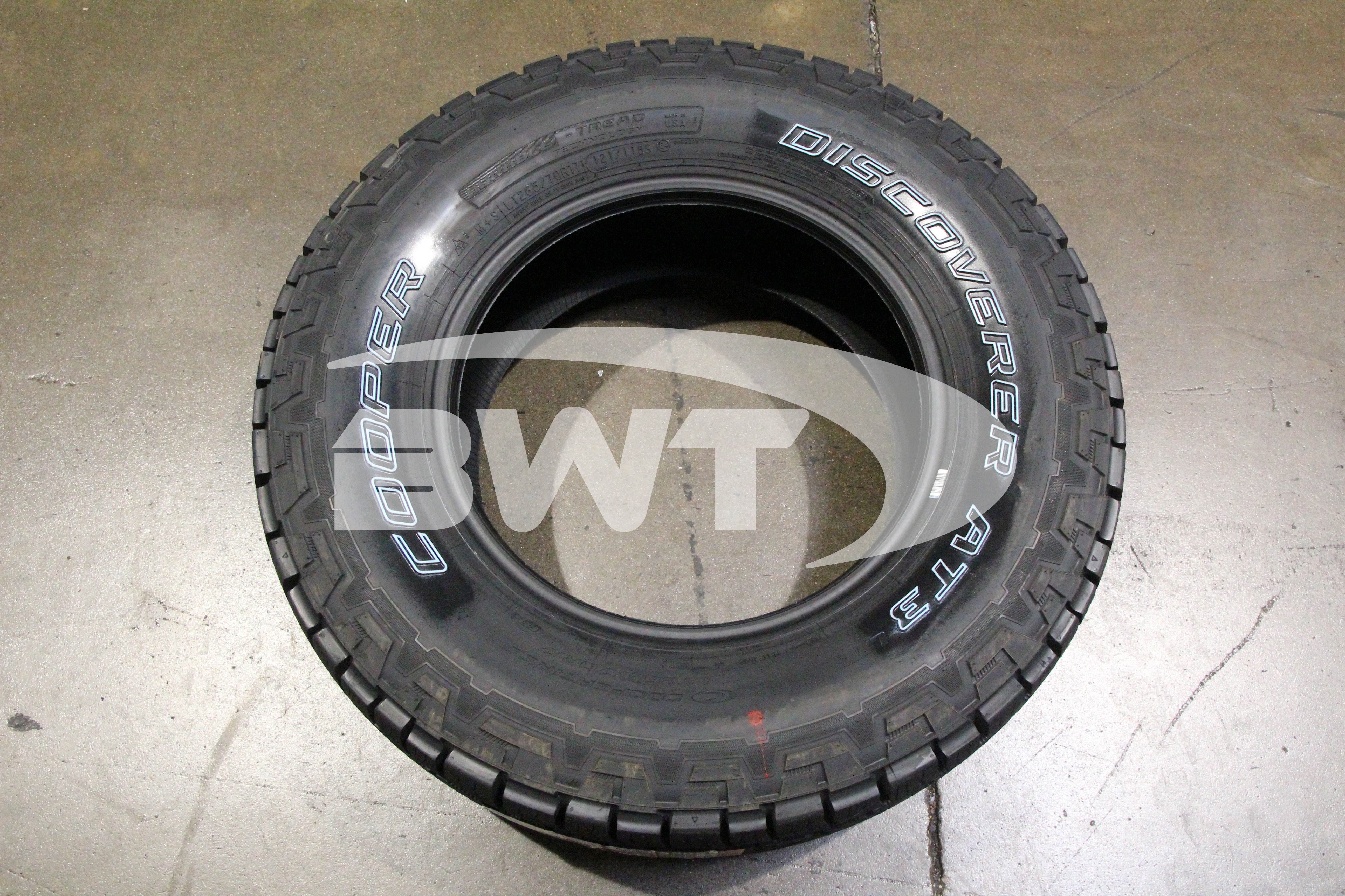 Cooper Discoverer AT3 LT Tire(s) 265/70R17 121S LRE OWL 265/70-17 2657017