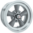 14x6 American Racing Torq Thrust D Gray Wheel/Rim 5x114.3 14-6 5-114.3-3