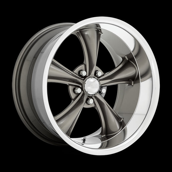 20.00x10.00 AME Boss Graphite With Diamond Cut Lip 5x114.3 2.00 5.58 72.56 Wheel
