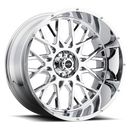 20x9 Vision 412 Rocker Chrome Wheel 8x165.1 ET12 CB125.2-1