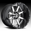 24X12 Fuel D260 Maverick Chrome/GBL 8X165.1 ET-44 wheel/rim-4