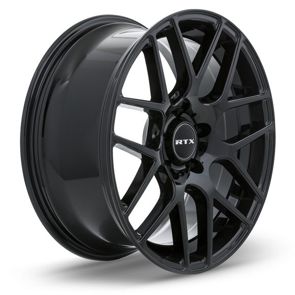 18x8 RTX Envy Gloss Black 5x120 ET38 wheel/rim
