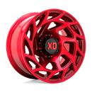 20X9 XD XD860 ONSLAUGHT Candy Red 8X170 ET0 wheel/rim-2