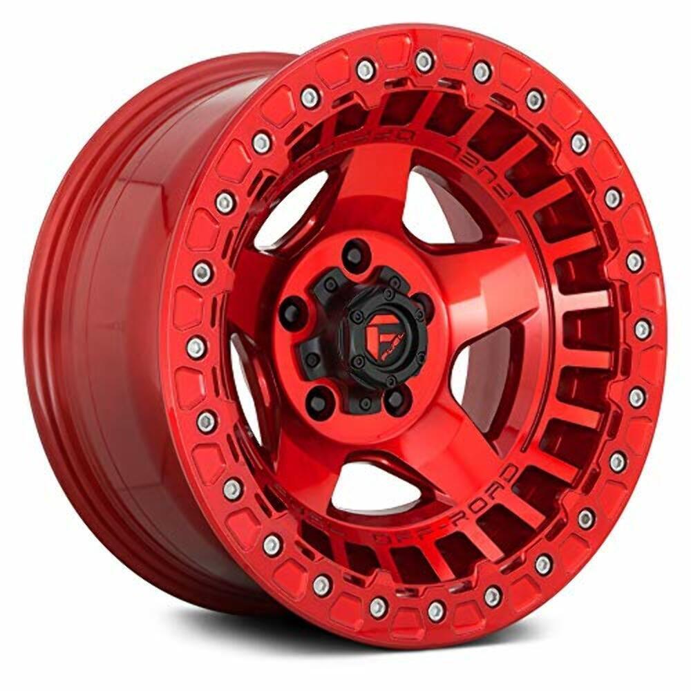 17X9 Fuel D117 Warp Beadlock Candy Red 6X139.7 ET-15 wheel/rim - 0