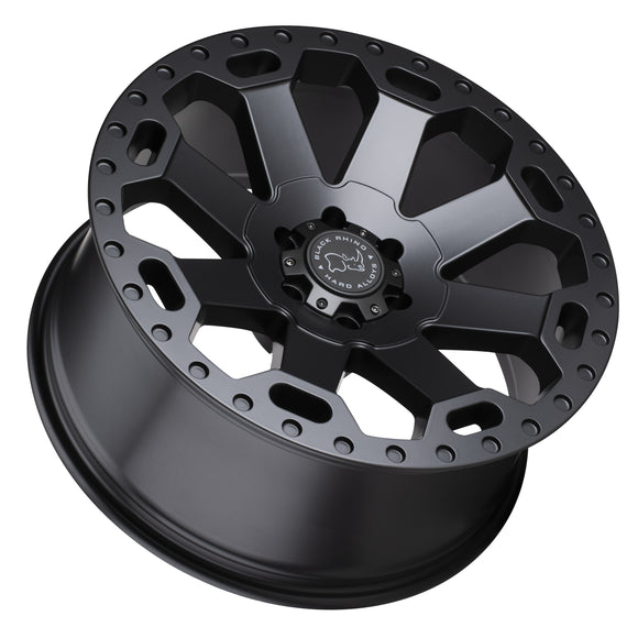 18x9 Black Rhino Warlord Matte Gun Metal 8x180 ET12.00 CB125.10 Wheel/Rim