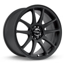 17x8 RTX Stag Matte Black 5x100/114.3 ET35 wheel/rim-1