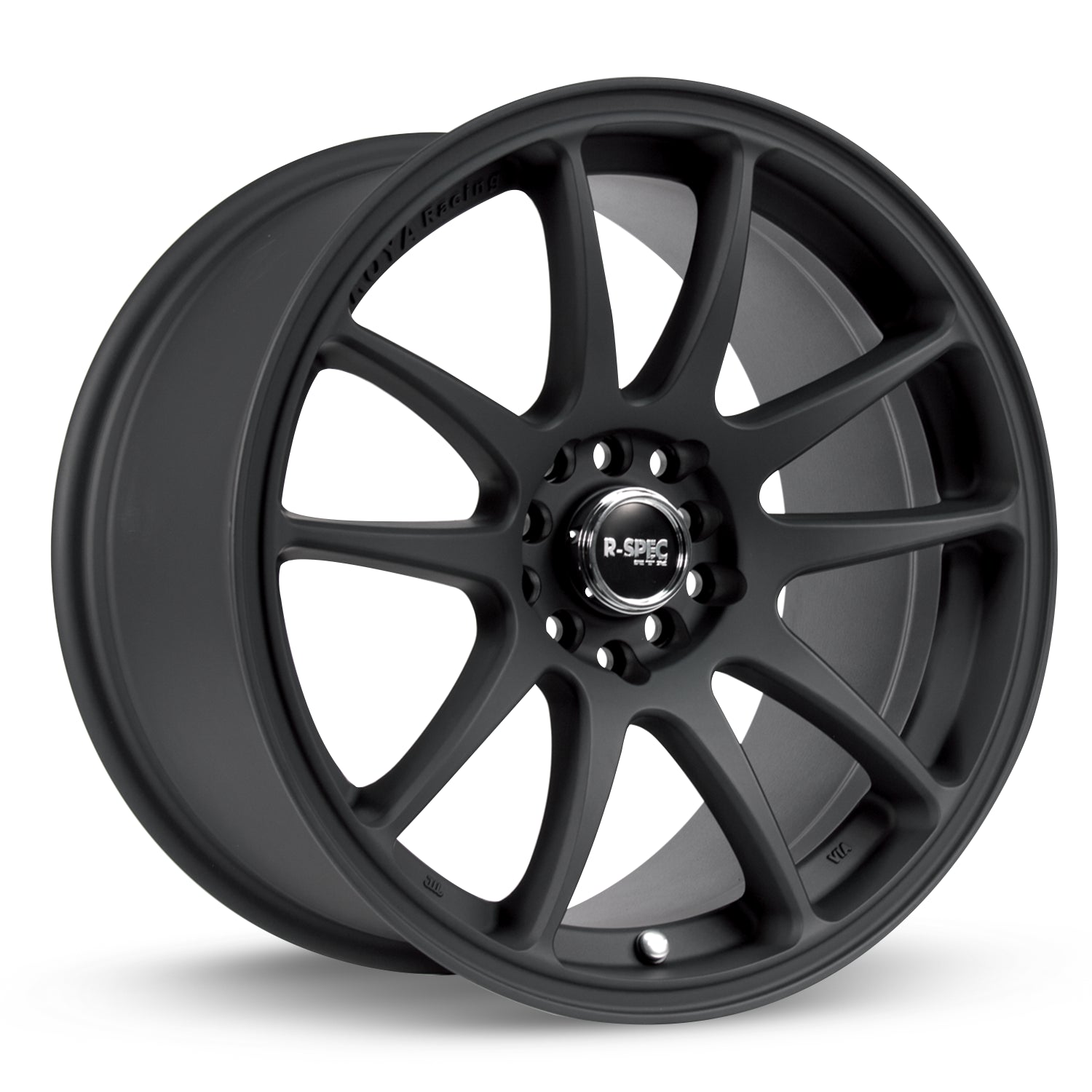 17x8 RTX Stag Matte Black 5x100/114.3 ET35 wheel/rim