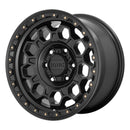 17X8 KMC KM545 TREK Satin Black 6X139.7 ET20 wheel/rim-2