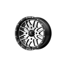 22X7 MSA Offroad Brute Gloss Black Machined 4x156 M38-022756-3