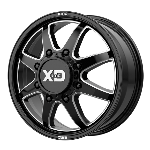 20X8.25 XD Series XD845 Pike DUALLY G-BLK MILL 8X210 ET105 wheel/rim