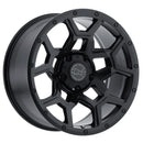 20X9.5 Black Rhino Overland Matte Black Wheel/Rim 5X127 ET-18 5-127 20-9.5-7