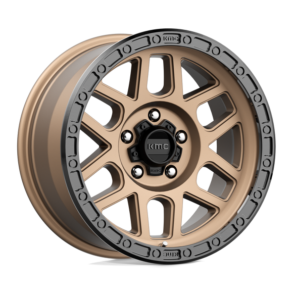 20X9 KMC KM544 MESA Matte Bronze With Black Lip 5X127 ET0 wheel/rim