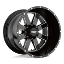 18X12 Moto Metal MO962 Gloss Black Milled Wheel/Rim 6x135 18-12 ET-44-1