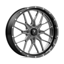 18X7 MSA OFFROAD WHEELS M45 PORTAL Gloss Black Milled 4X137 ET0 wheel/rim-2