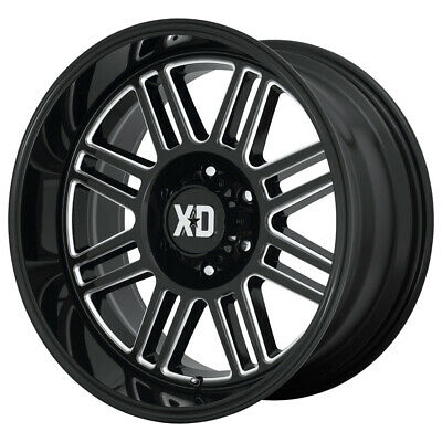 20X10 XD Series XD850 Cage Gloss Black Milled 5X127 ET-18 wheel/rim