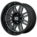 20X10 XD Series XD850 Cage Gloss Black Milled 5X127 ET-18 wheel/rim-4