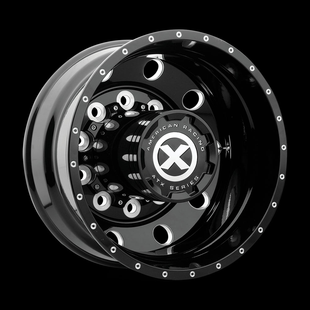 24.5X8.25 American Racing ATX AO405 TREX G-BLK MILL 10X285.75 ET-168 wheel - 0