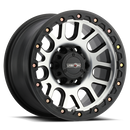 18x9 Vision 111 Nemesis Matte Black Machined Face Wheel 6x139.7 ET0 CB106.2-1