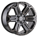 20x9 Black Rhino Wanaka Matte Gunmetal Brushed Face Tinted 6x139.7 ET12 Wheel-2