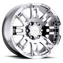 16x6.5 Vision 375 Warrior Chrome 6x130 ET45 Wheel Rim-2