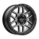 18X9 KMC KM544 MESA Satin Black With Gray Tint 6X139.7 ET18 wheel/rim-2