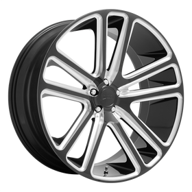 26X10 DUB S255 FLEX Gloss Black Milled 6X135 ET30 wheel/rim - 0