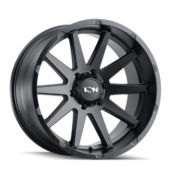 20X9 Ion Alloy 143 Black-Matte Wheel/Rim 8x180 ET18 143-2978MB18