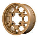 15X6 KMC ATV KS133 MESA LITE Matte Bronze 4X137 ET38 wheel/rim-3