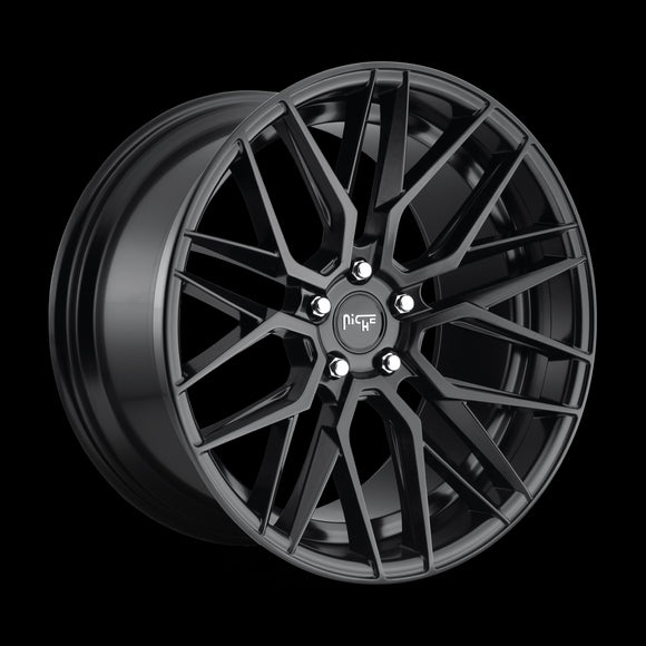 20x9 Niche Gamma Matte Black Wheel/Rim 5x114.3 5-114.3 20-9