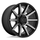 20X10 XD XD847 OUTBREAK Satin Black With Gray Tint 5X139.7 ET12 wheel/rim-2