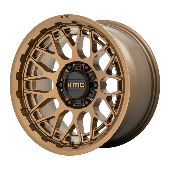 18X9 KMC KM722 TECHNIC Matte Bronze 6X135 ET0 wheel/rim