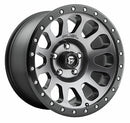 18X9 Fuel D601 Vector Matte Gun Metal Black Bead Ring 6X139.7 ET1 wheel/rim-4