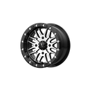 18X7 MSA Offroad Brute Beadlock Gloss Black Machined 4x156 M37-018756-3