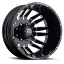 20x8.25 Vision 401 Rival Gloss Black Machined Face 8x170 ET106 CB125.2-2