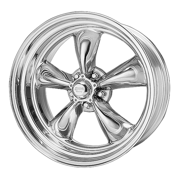 15X4 American Racing Torq Thrust II Polished Wheel/Rim 5x114.3 15-4 ET-25