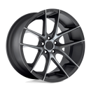 20x8.5 Niche Targa Black & Machined Wheel/Rim 5x115 5-115 20-8.5-2