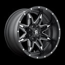 15X10 Fuel D567 LETHAL Matte Black Milled 5X114.3/5X120.65 ET-43 wheel/rim-2