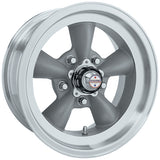 14x6 American Racing Torq Thrust D Gray Wheel/Rim 5x114.3 14-6 5-114.3