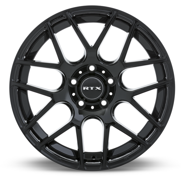18x8 RTX Envy Gloss Black 5x120 ET38 wheel/rim