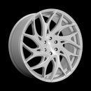 26X10 DUB S261 G.O.A.T. Silver Brushed Face 6X135 ET30 wheel/rim-2